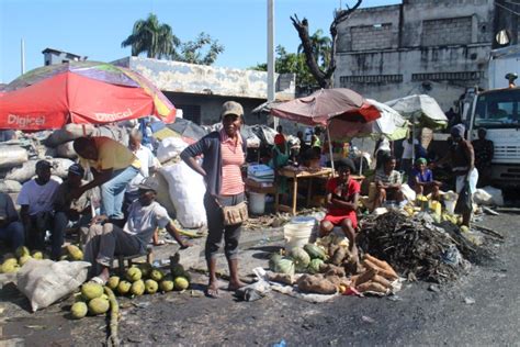 what happen in haiti food outage